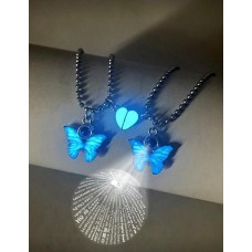 Collares Mejores Amigos Bff Mariposas Te Amo 100 Idiomas